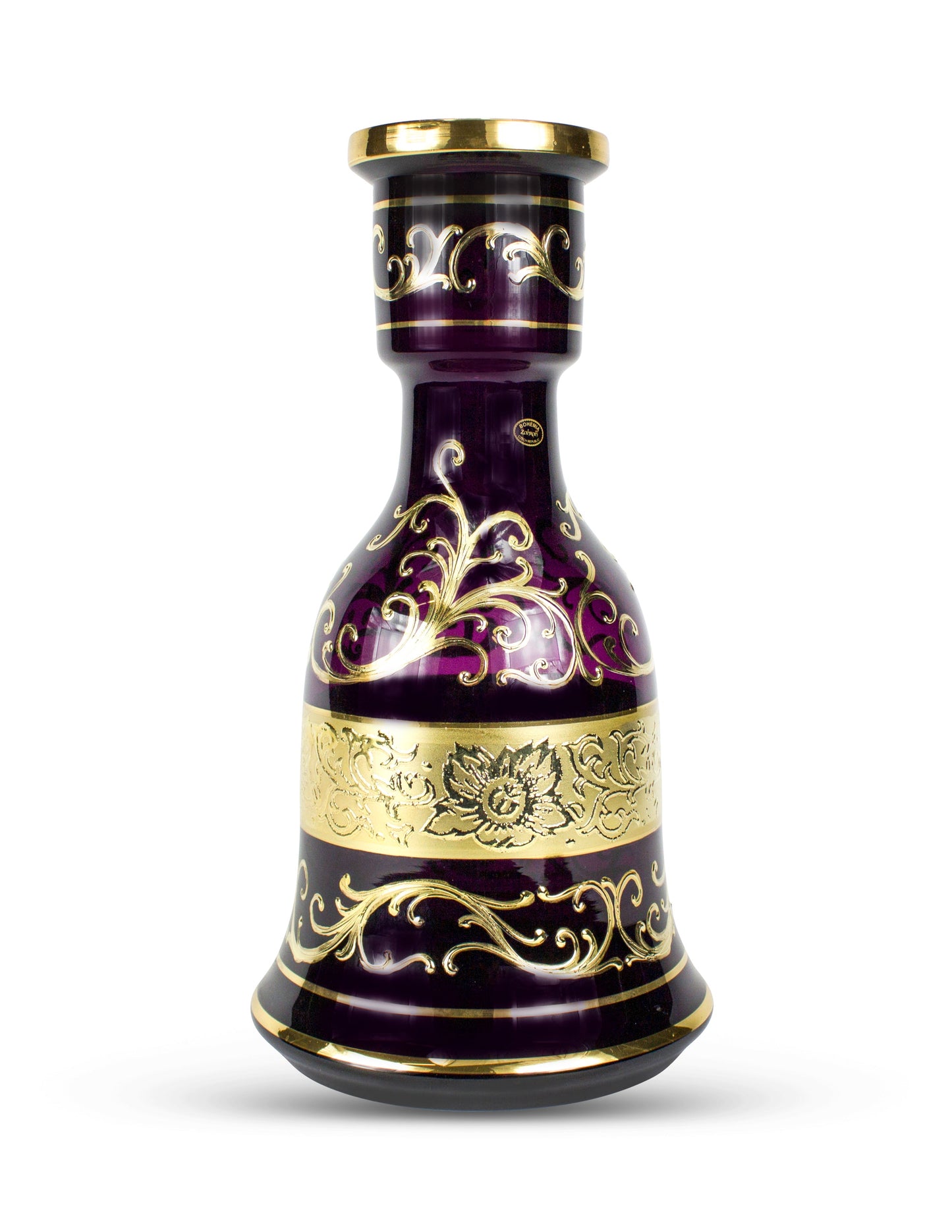 Bohemian Czech Republic Base with 24K Gold - Bell Base