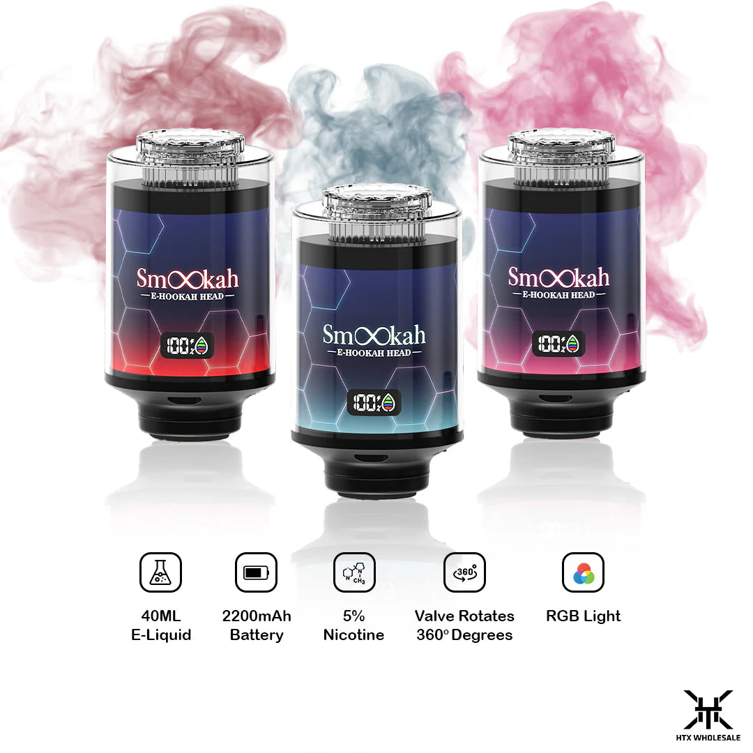 Smookah Disposable 2 in 1 Hookah Head 5StarHookah Smookah Disposable 2 in 1 Hookah Head 5StarHookah