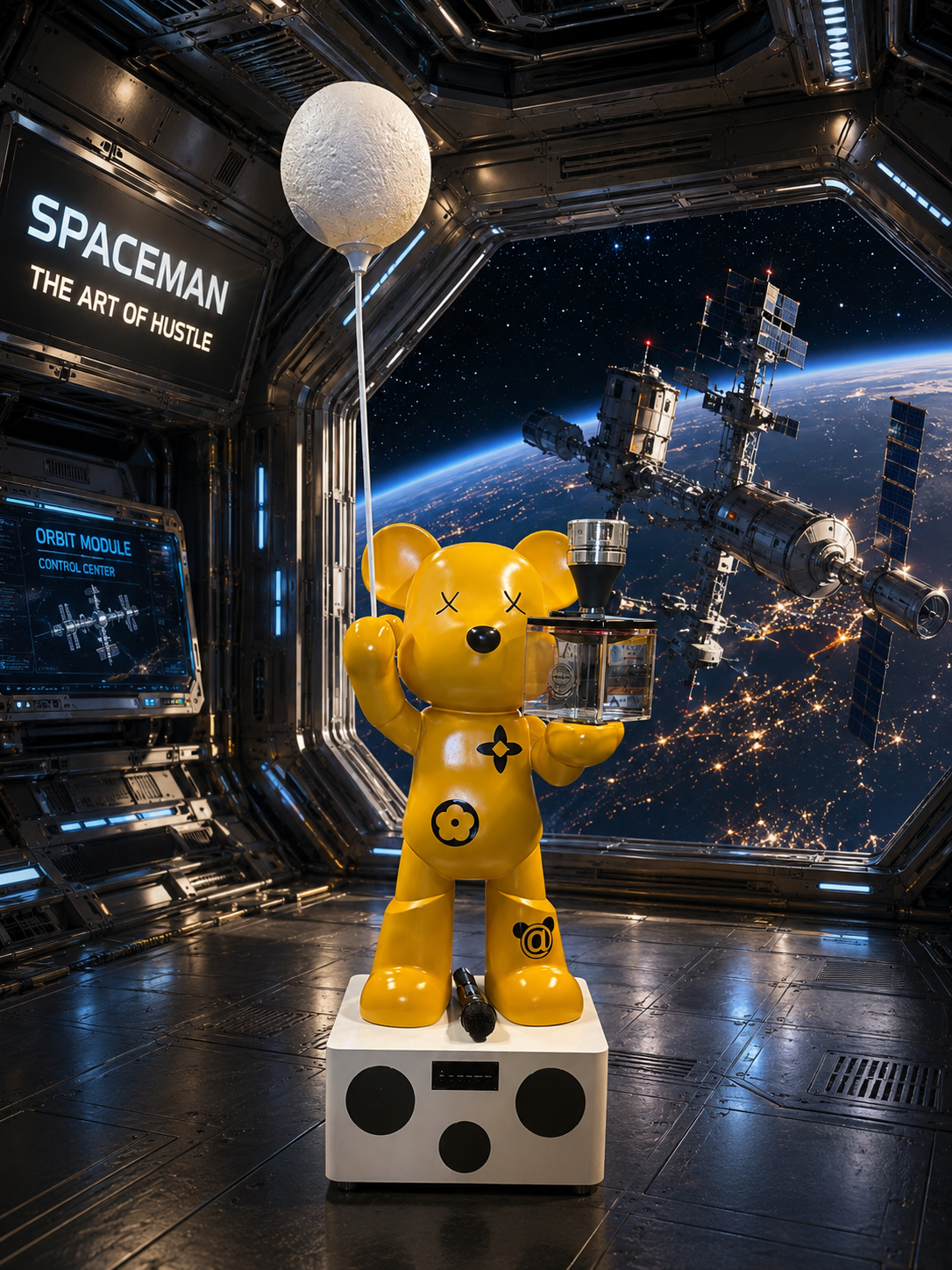 Spaceman Orbit Hookah