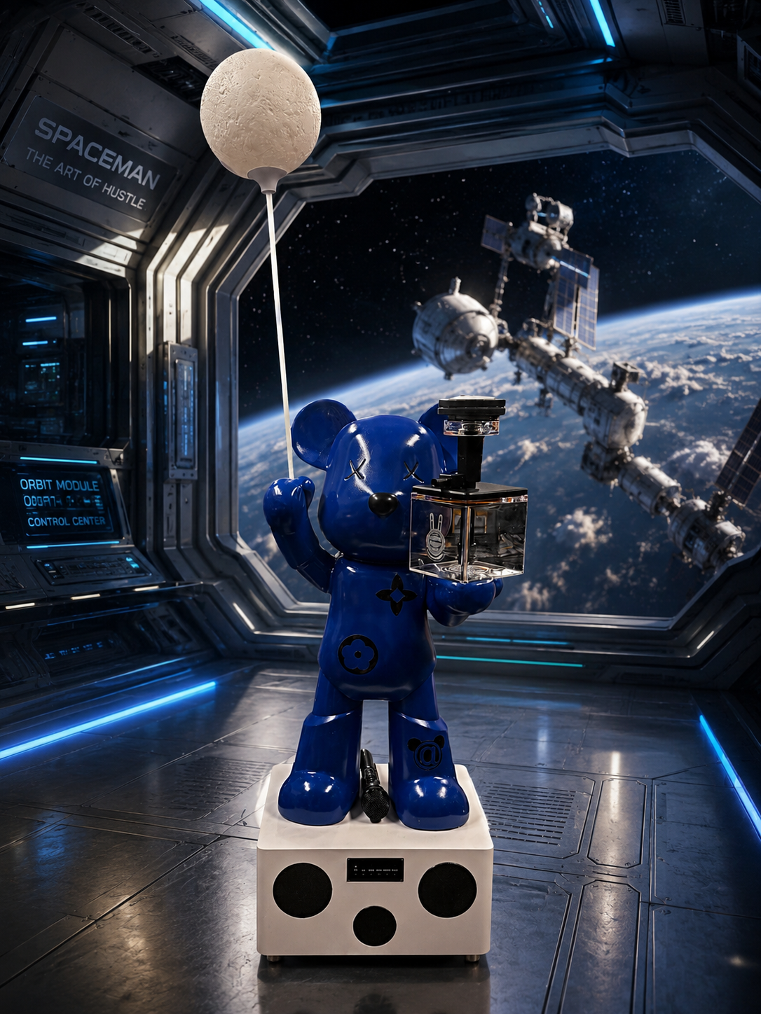 Spaceman Orbit Hookah