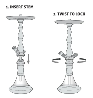 BYO Hookah Kayla 18" (CK5018)