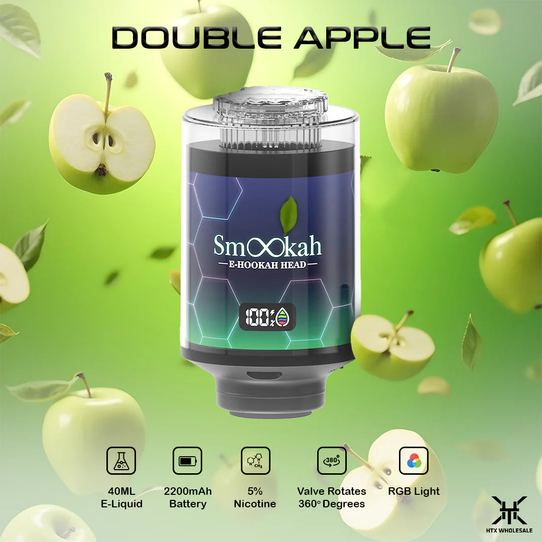 Smookah Disposable 2 in 1 Hookah Head
