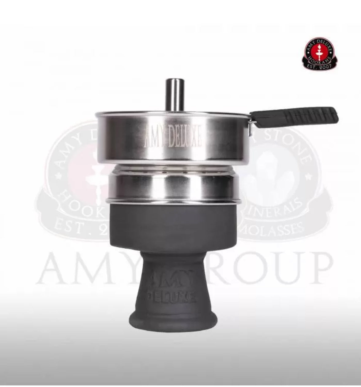 Amy Deluxe Stone Bowl + Hot Screen TTST010 – 5StarHookah