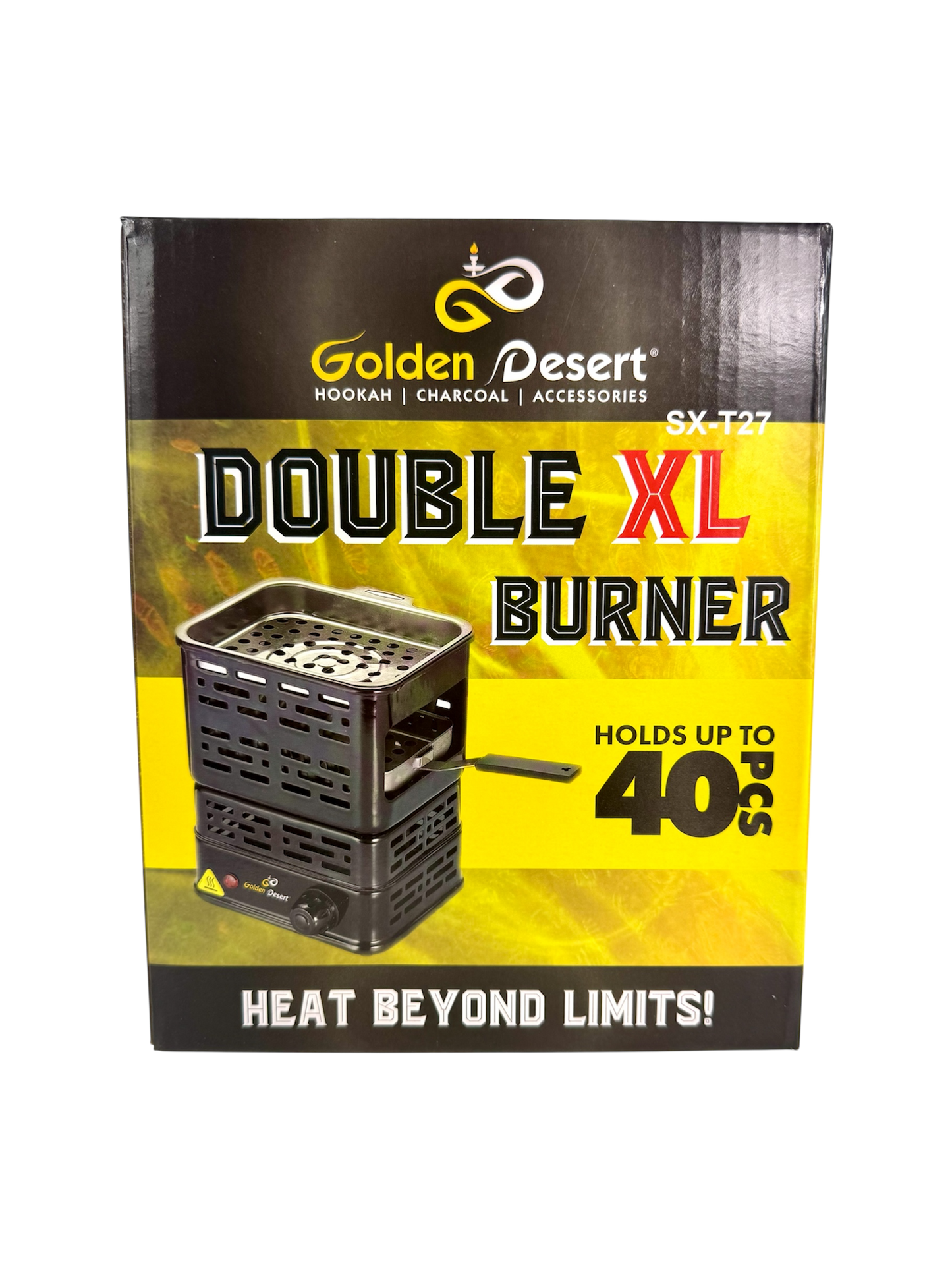 Golden Desert Double XL Charcoal Burner