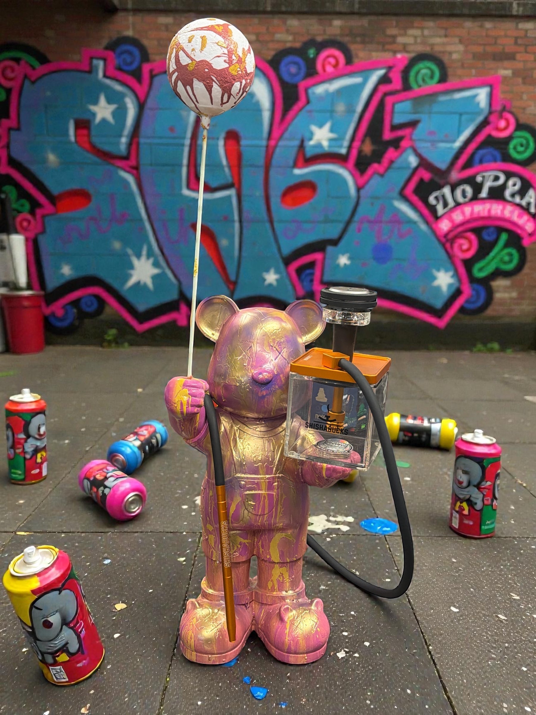 Spaceman Hookah - Bear Artist Collection – 5StarHookah