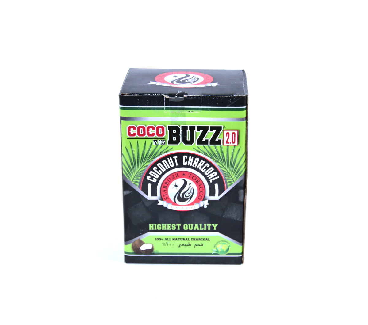 Coco Buzz 2.0 72pcs (Cube) – 5StarHookah