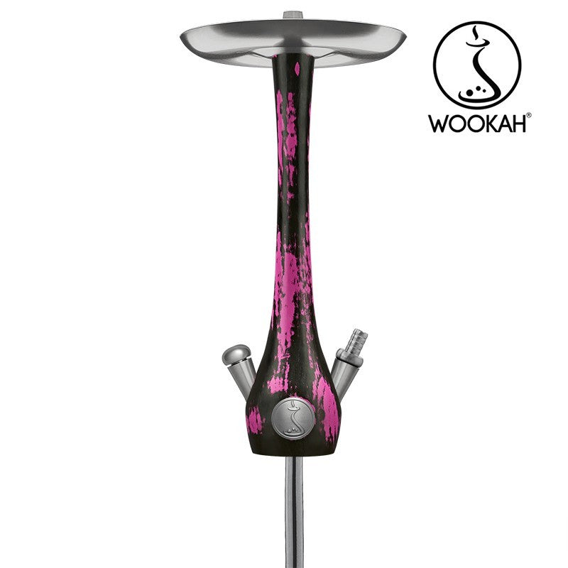 Wookah Black/Pink Check Black Hookah