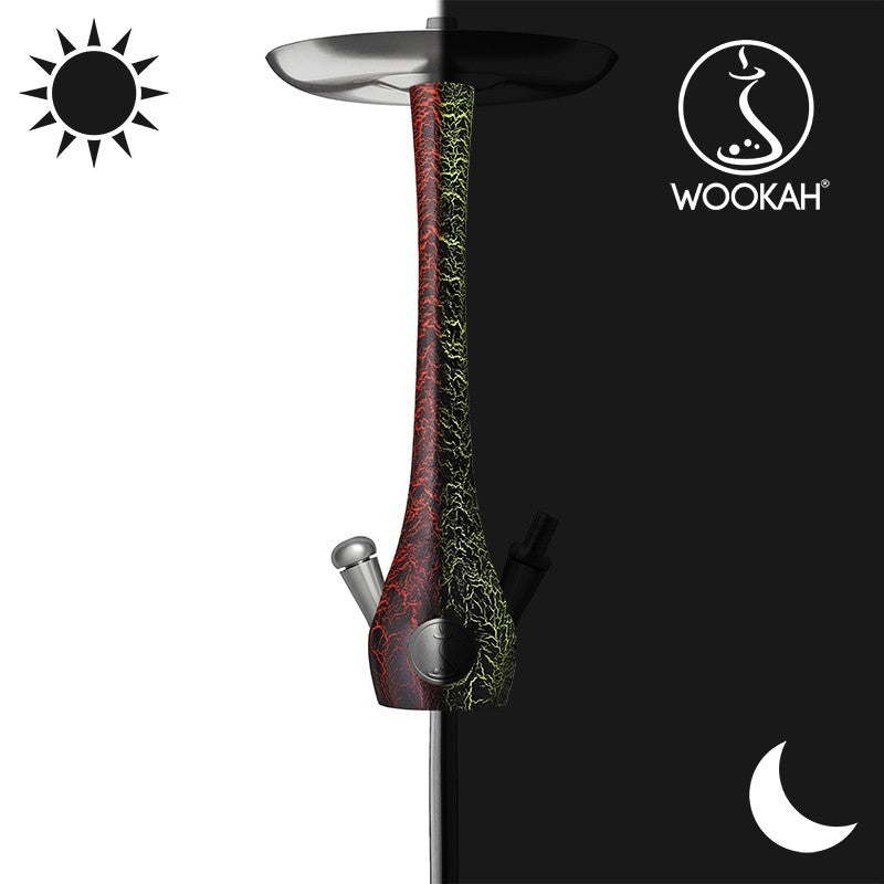 Wookah Lumi Red Gossamer Hookah