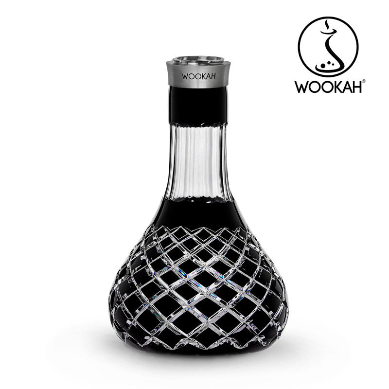 Wookah Vase Mastercut Check Black