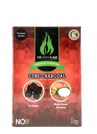 Green Flame Charcoal 1KG (Cubes)