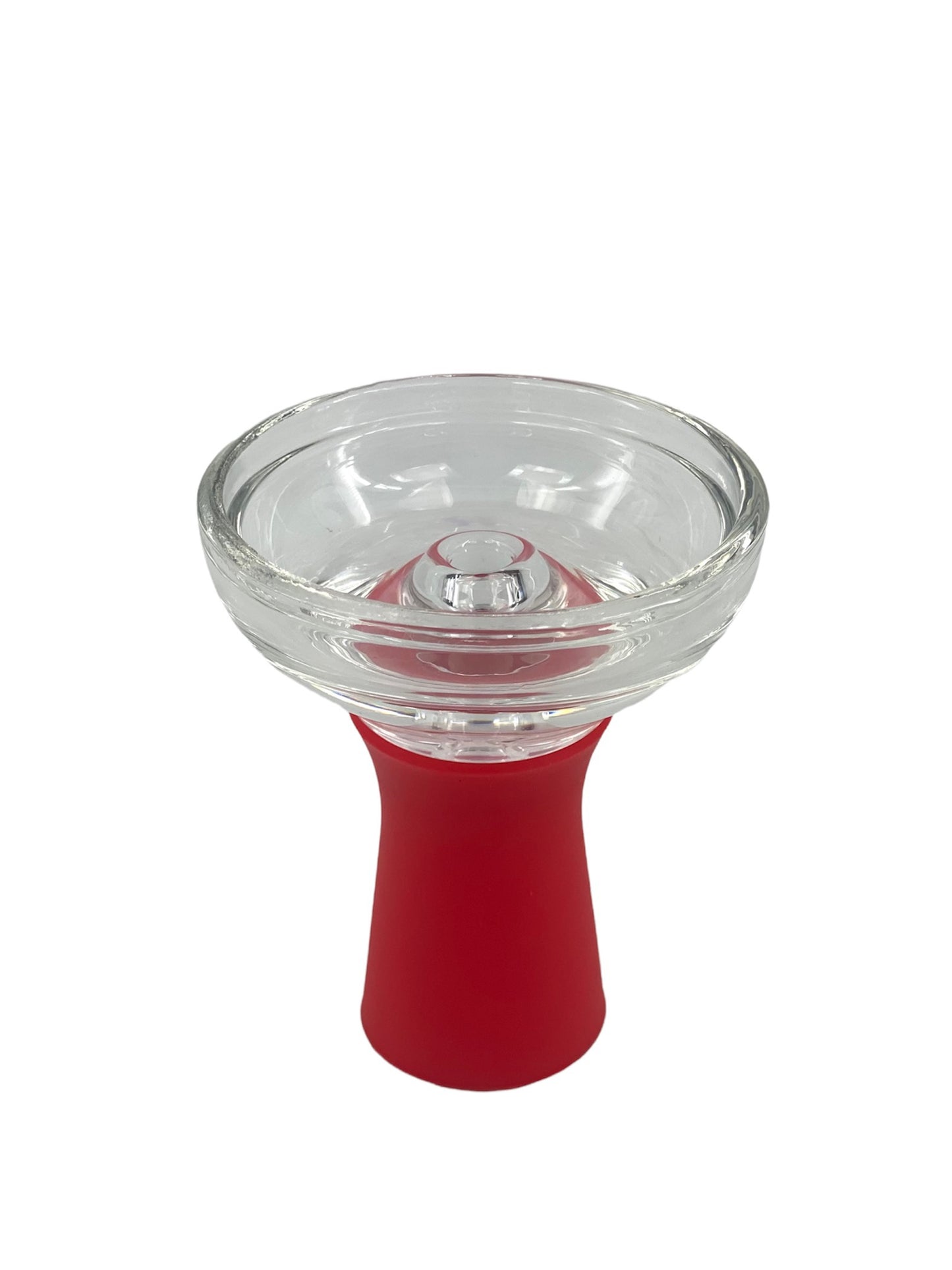 Zebra Silicone Glass Funnel Bowl