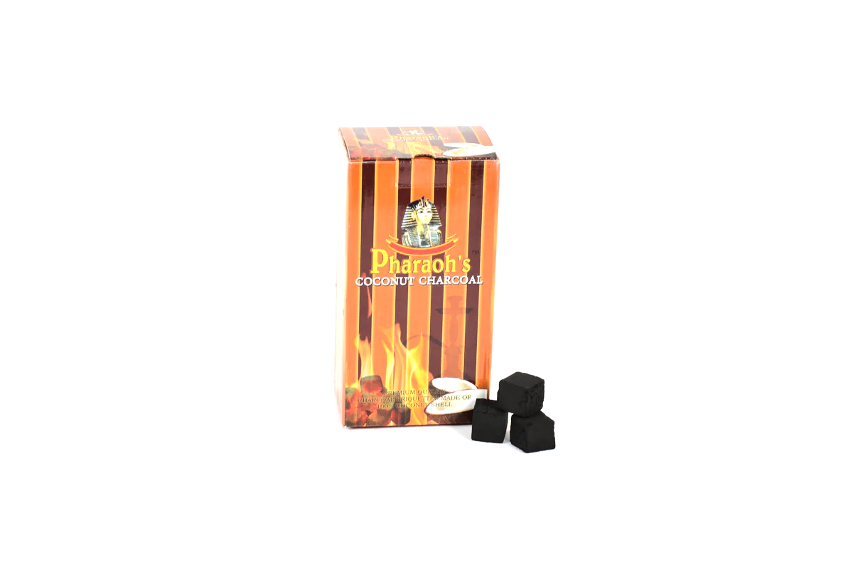 Pharaoh's Coconut Charcoal 96pc (Cube)