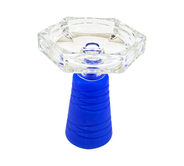 Golden Desert Diamond Glass Silicone Bowl