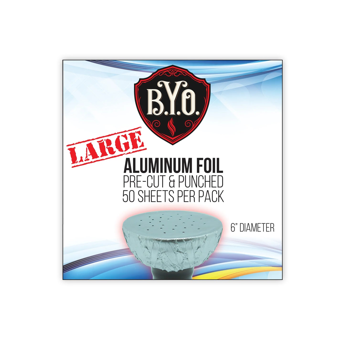 Byo Aluminum Pre-Punched Foil