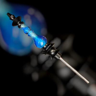 Regal Hookah Bishop Epoxy Clear Blue