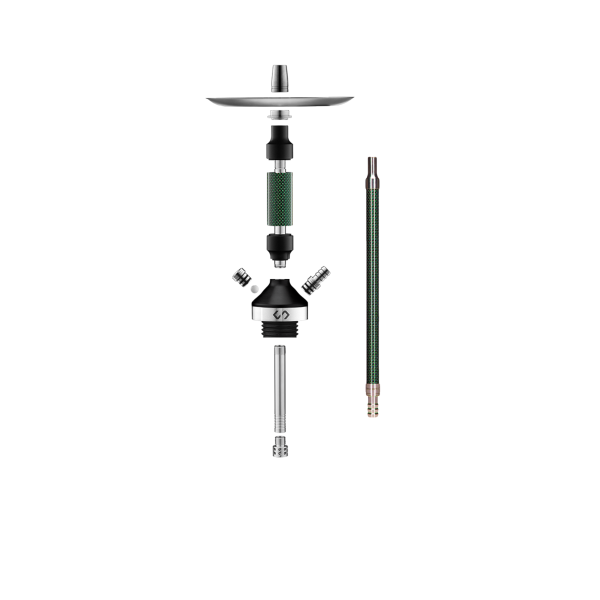 Conceptic Hookah Carbon Smart - Green