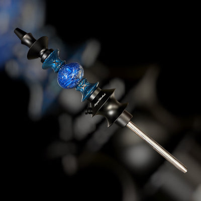 Regal Hookah Pawn Epoxy Lapis Honeycomb Shape #5