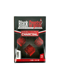 Black Crystal Coconut Charcoal 1 KG Cubes