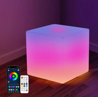 LED Hookah Cube Stand