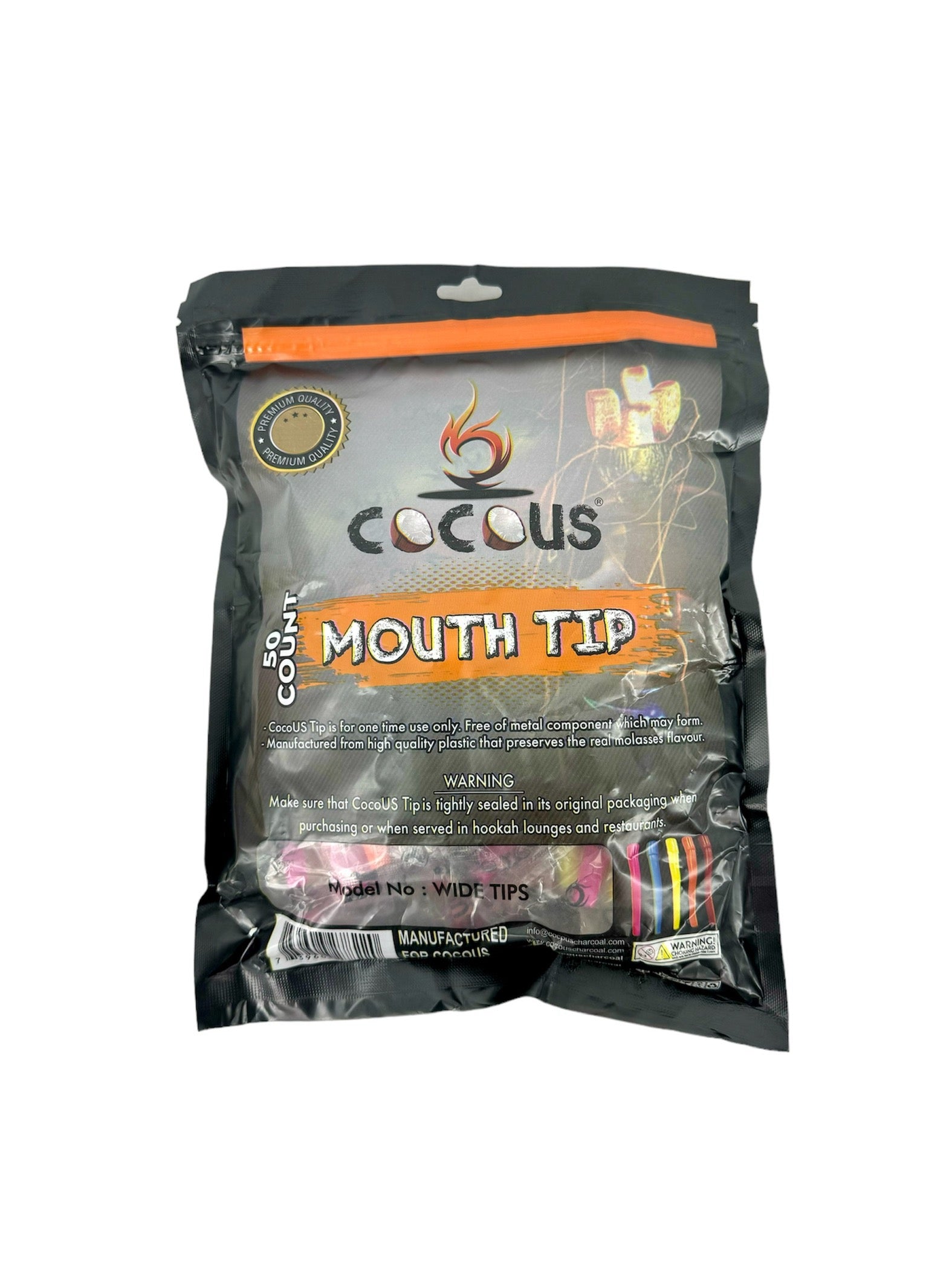 COCOUS Disposable Mouth Tips (50pc) – 5StarHookah