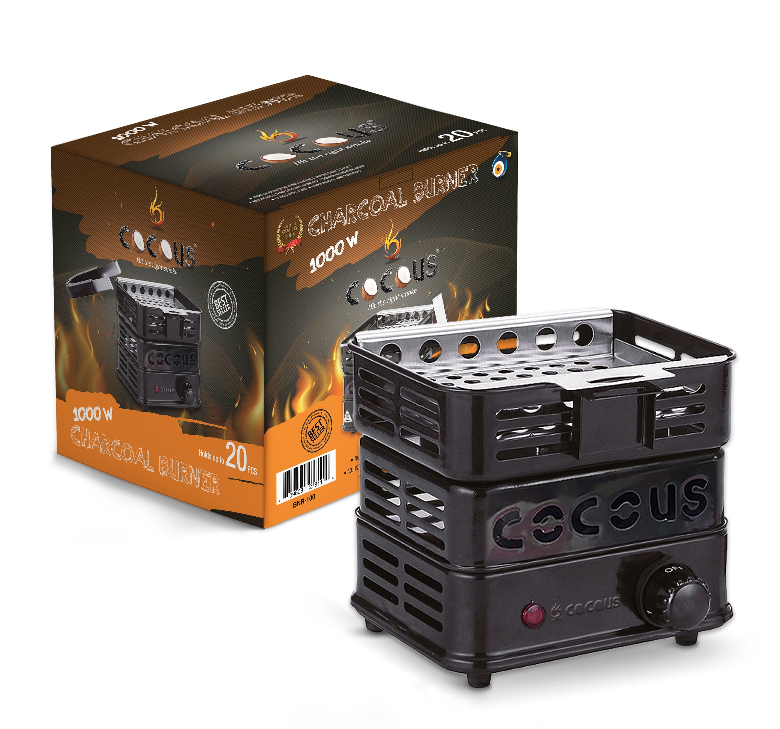 COCOUS Jumbo Hookah Burners 1000W – 5StarHookah