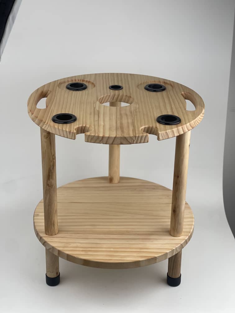 Owl Wooden Hookah Stands