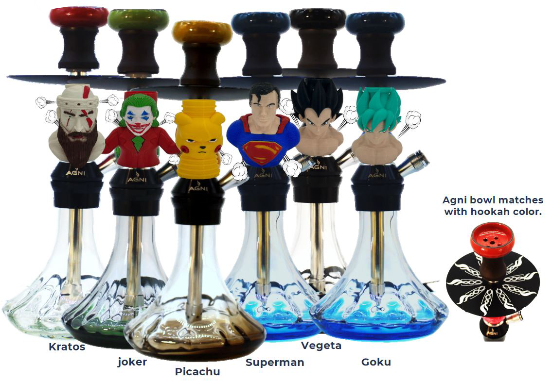 Agni Mystic Anime Hookah