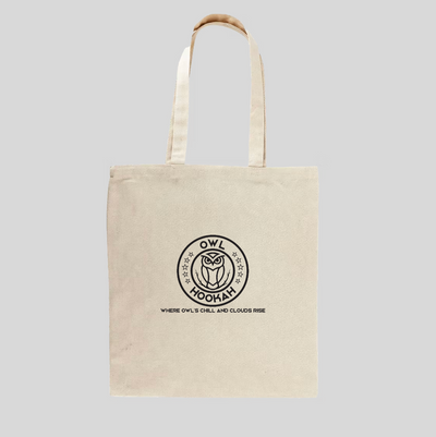 Owl Hookah Tote Bag
