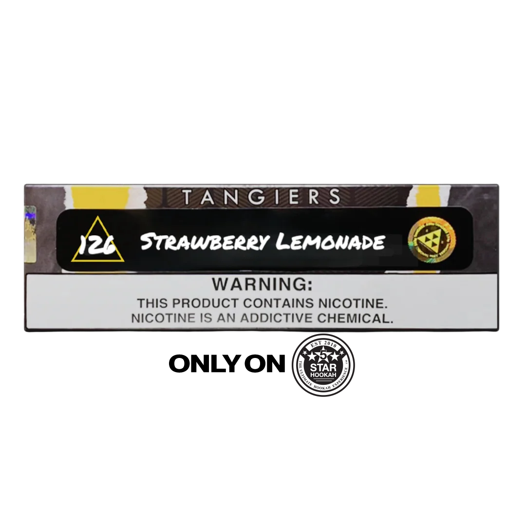 Tangiers Strawberry Lemonade (#126) 5 Star Hookah Exclusive