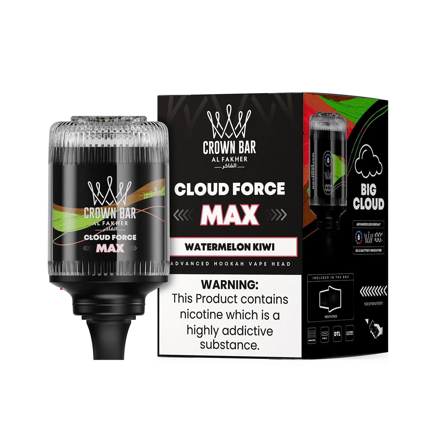 Al Fakher Cloud Force Max 50K 5StarHookah Al Fakher Cloud Force Max 50K 5StarHookah