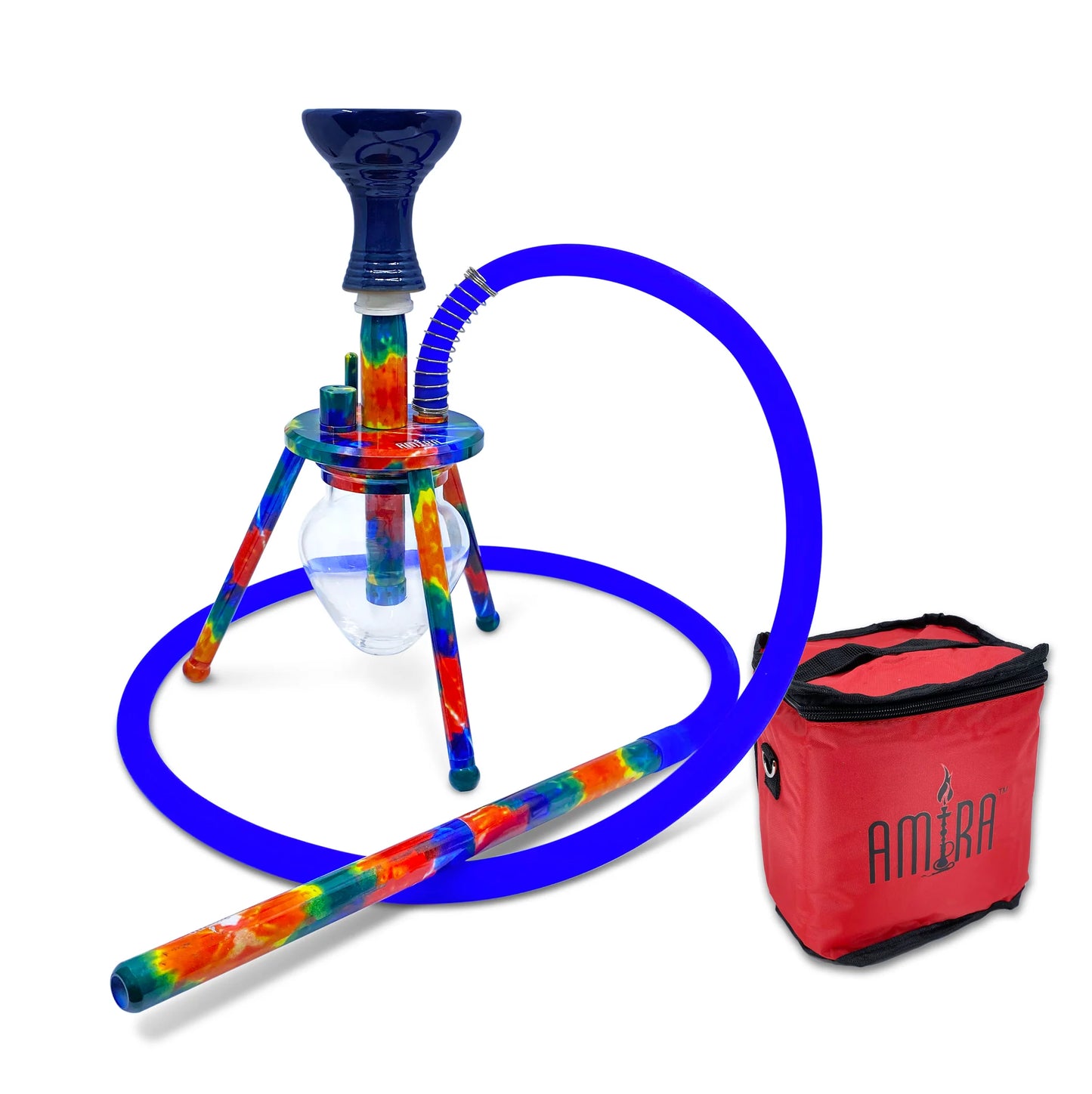 Amira Mini Spider Print Hookahs