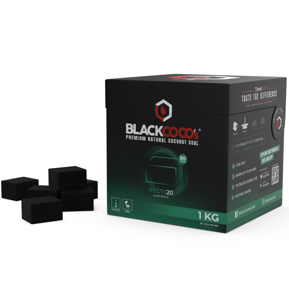 Blackcoco's Charcoal RECTS 15 & 20