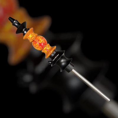 Regal Hookah Pawn Epoxy Orange Shape #5