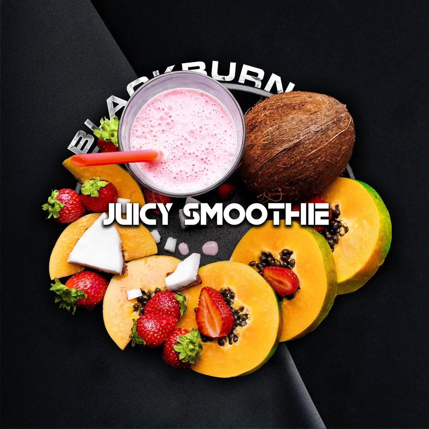 Black Burn Tobacco 200g- Juicy Smoothie