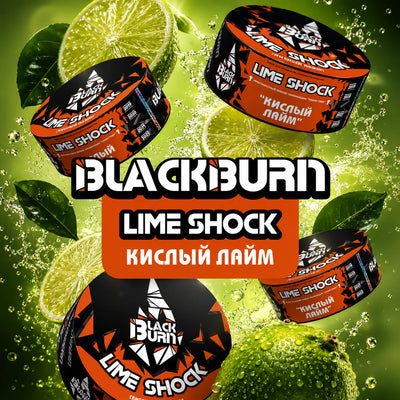 BlackBurn Tobacco - Lime Shock 200g