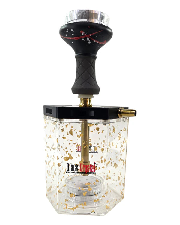 Black Crystal Lunex Hookah