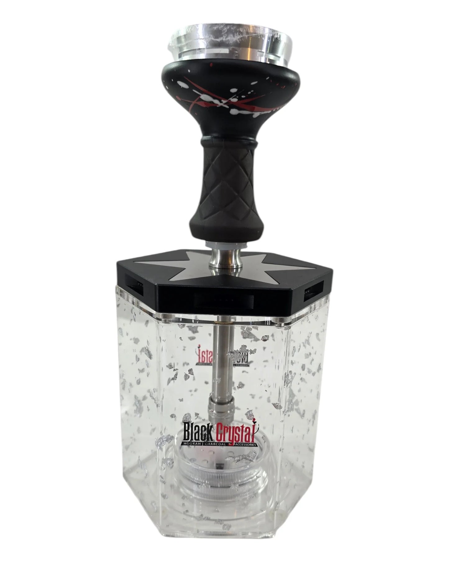 Black Crystal Lunex Hookah