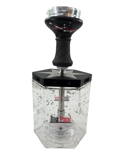 Black Crystal Lunex Hookah