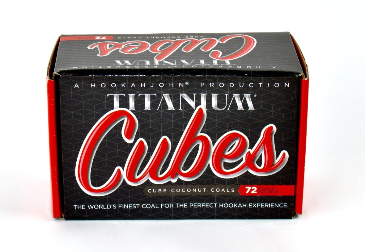 Titanium Coconut Charcoal  (Cubes)