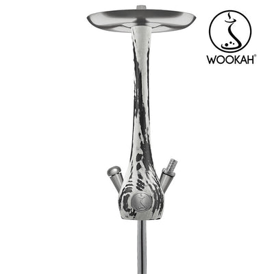 Wookah White/Black Hookah
