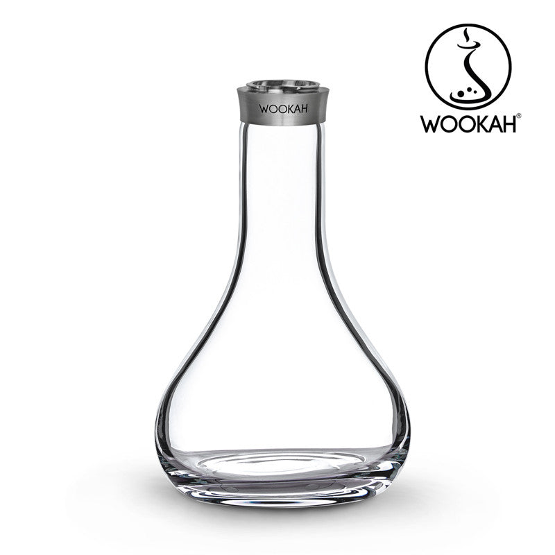 Wookah White/Black Smooth Hookah