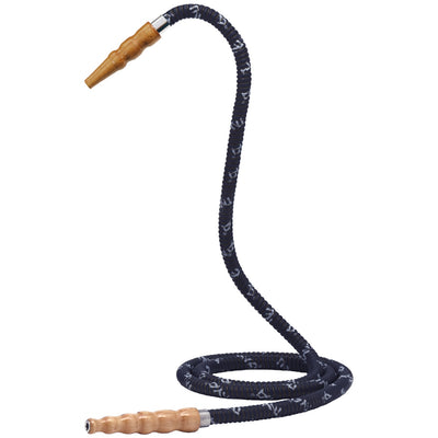 Mya Wood Handle Hookah Hose