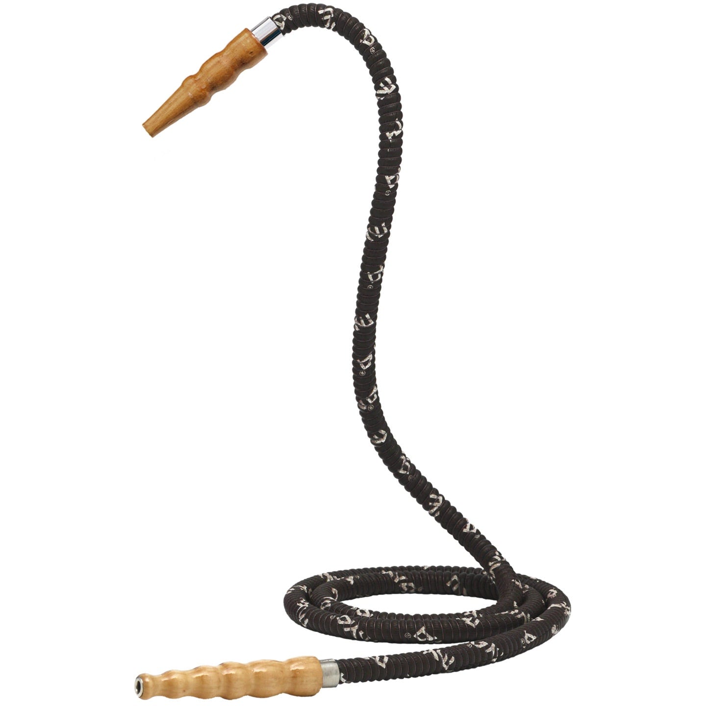 Mya Wood Handle Hookah Hose