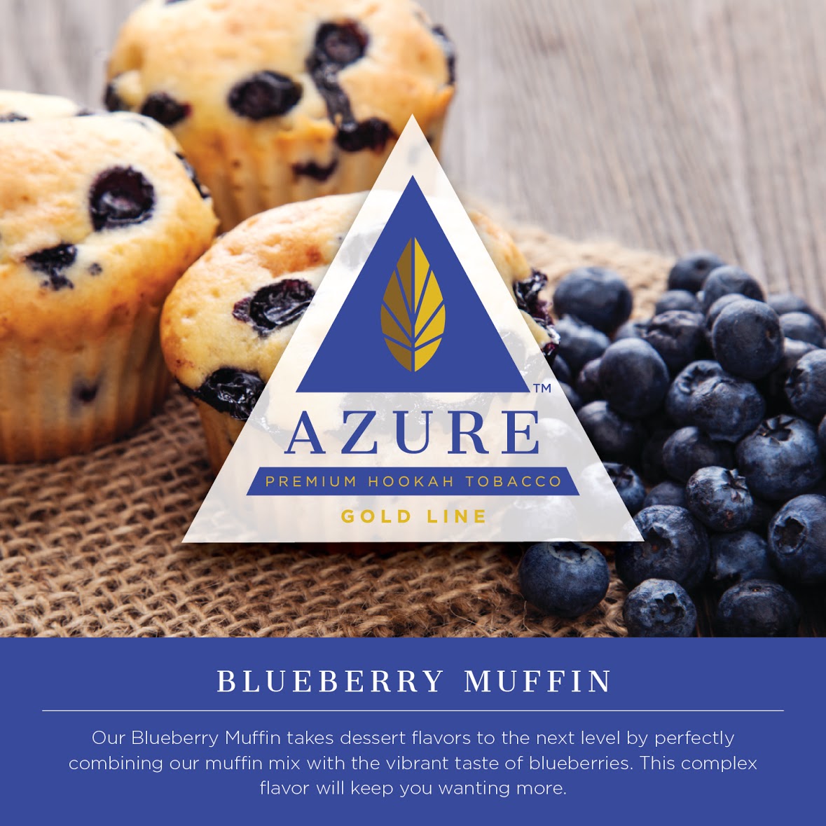 Azure Gold Line Tobacco 100g at – 5StarHookah