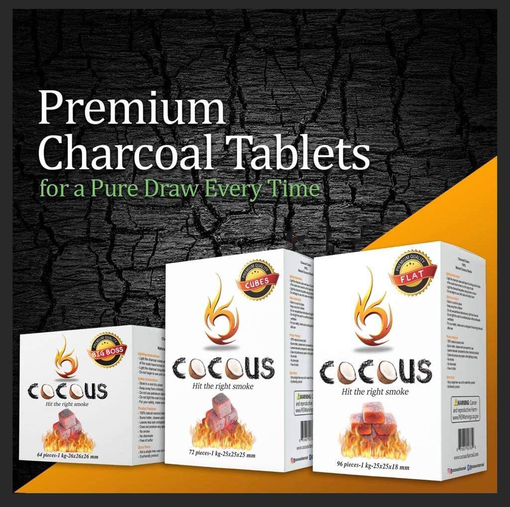 COCOUS Charcoals – 5StarHookah