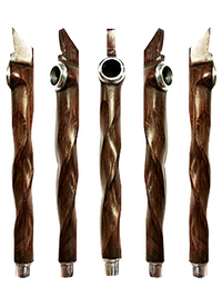 Medwakh Corkscrew-Wood Pipe