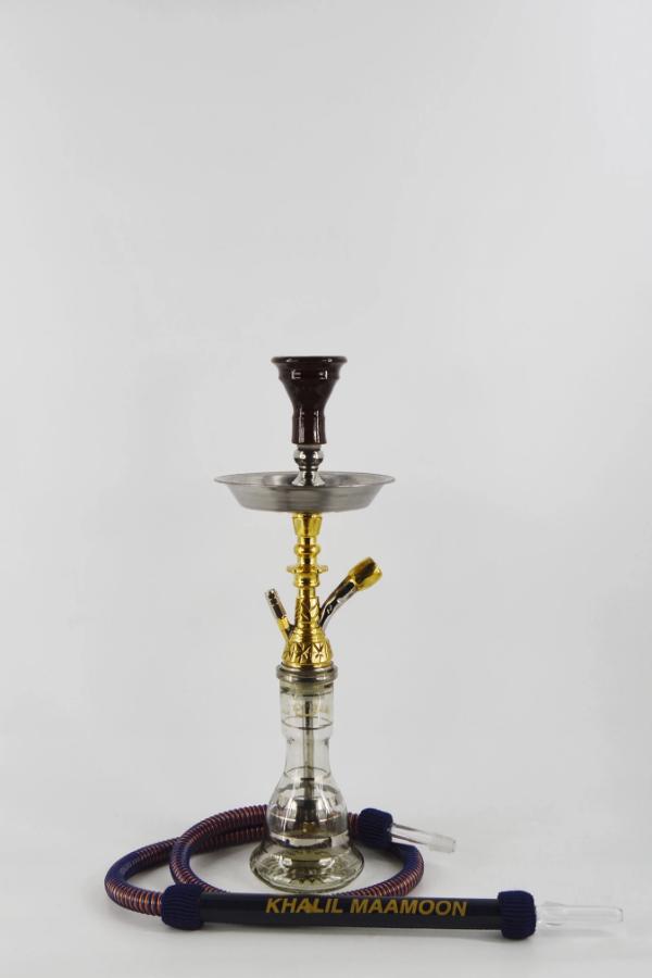 Khalil Mamoon Mini Namja Star Hookah Gold 