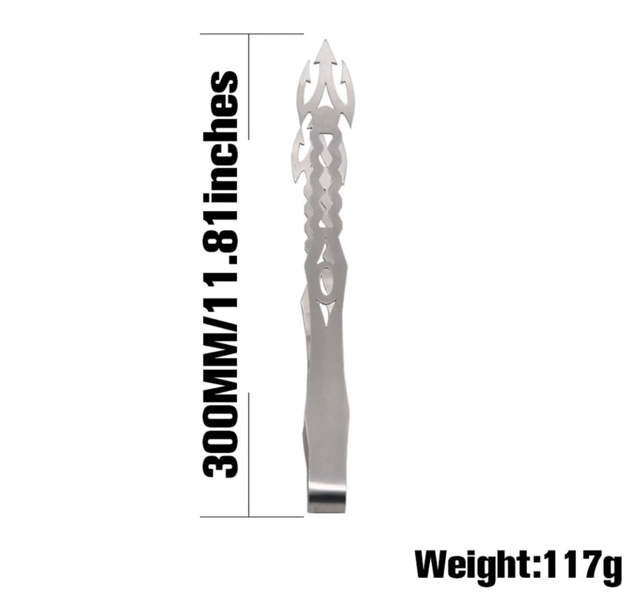 Stealth Stainless Steel Tongs