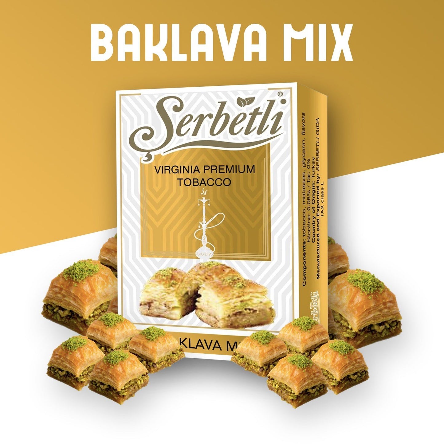 Serbetli 50g Whole Sleeve (500g)