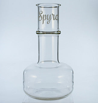 Spyro Design Globe Clear Glass Vase